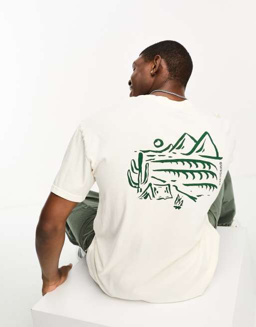 Quiksilver - Silver Lining - T-shirt - Blanc cassé