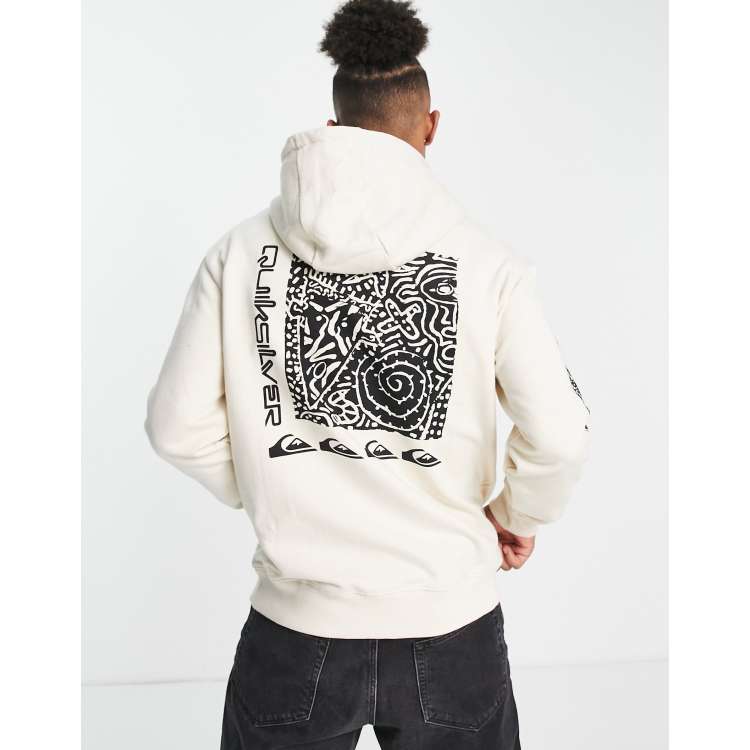 Quiksilver Spiral hoodie in cream