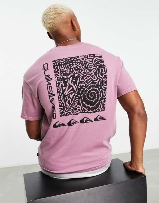 Quiksilver - Spiral - T-shirt in roze