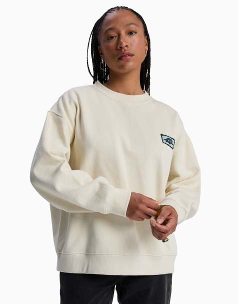 Quiksilver Standard crew neck in white - view 1