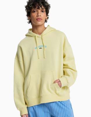 Quiksilver Standard Hoodie In Green