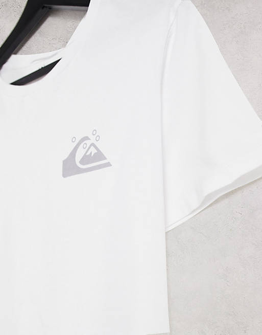Tops Quiksilver Standard t-shirt in white 