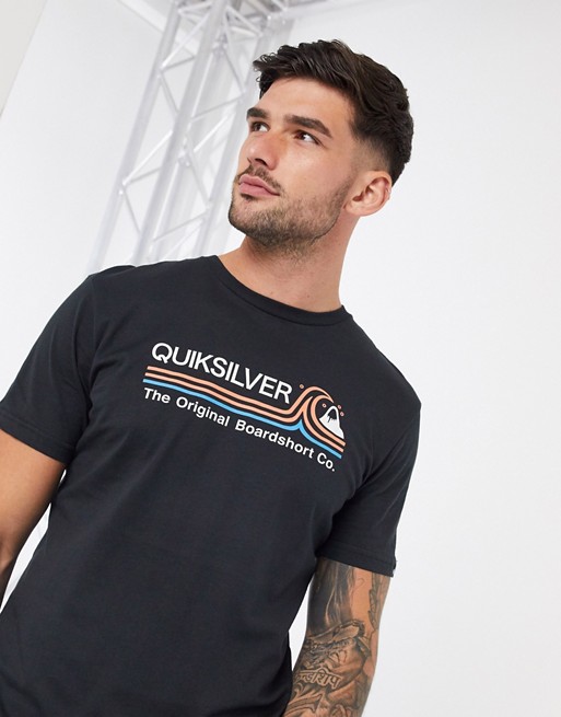 Quiksilver Stone Cold Classic t-shirt in black