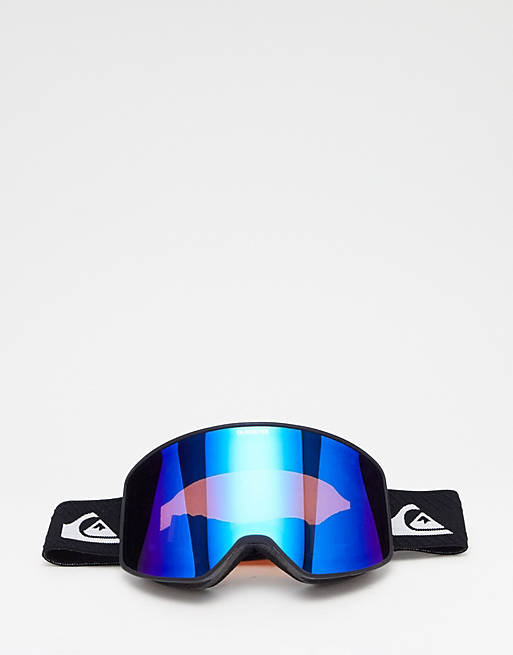 Quiksilver Storm ski goggles in black/blue | ASOS