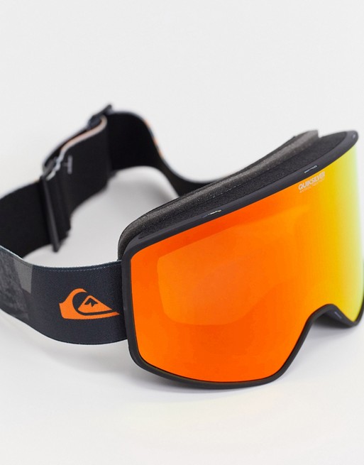 Quiksilver Storm Sportline ski goggles in orange