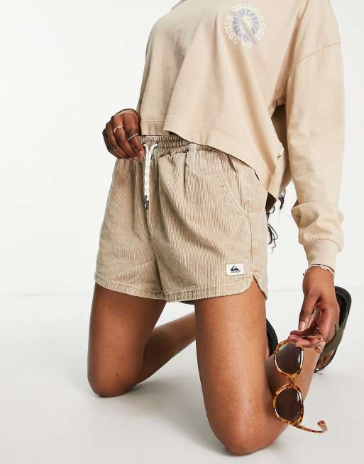 Quiksilver - Summer Scoop - Short met koord in beige