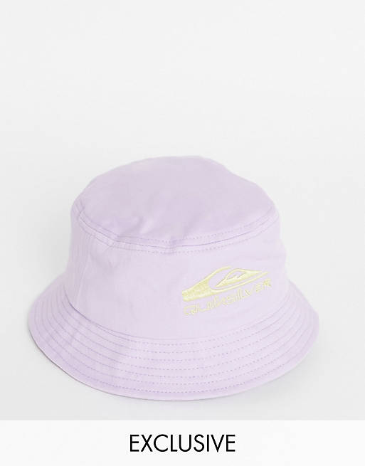 Quiksilver Sunrise Culture bucket hat in purple Exclusive at ASOS
