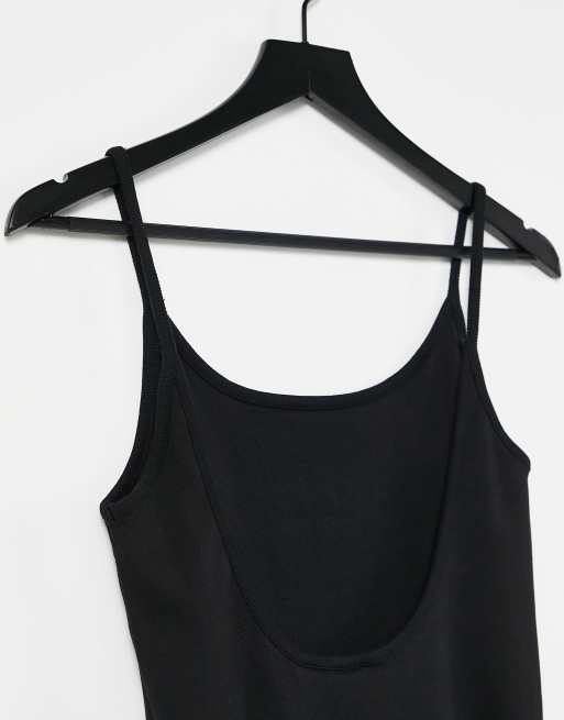 Quiksilver Sunrise Fever bodysuit in black Exclusive at ASOS, 4 of 4