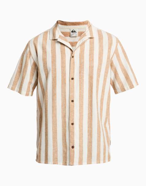 Quiksilver Sunset song short sleeve shirt in white