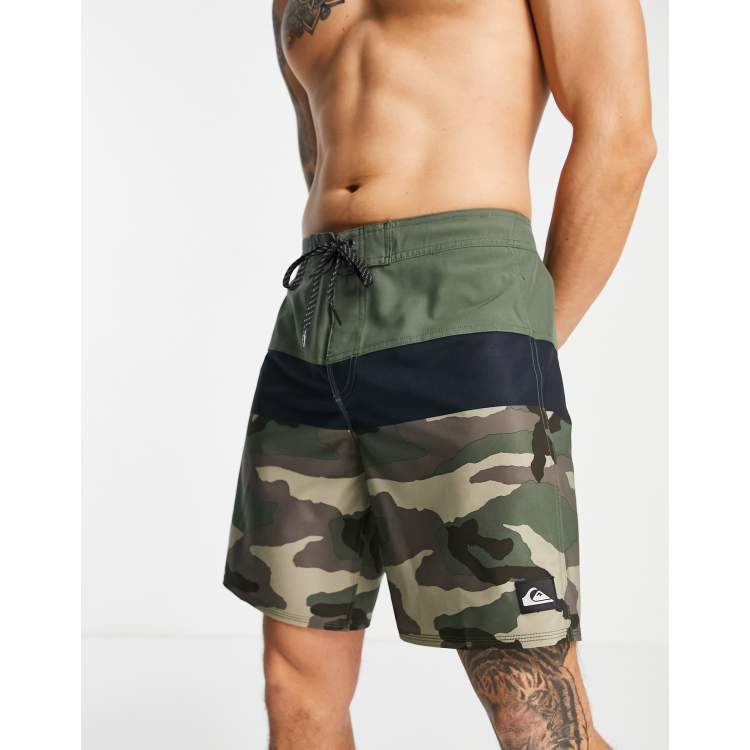 Quiksilver camo store board shorts