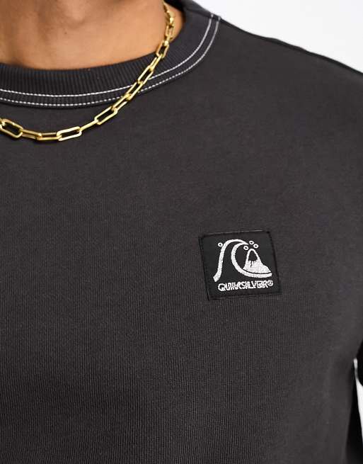 Quiksilver - Sweat ras de cou - Noir, 3 de 4