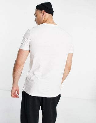 Homme Quiksilver - T-shirt à logo - Blanc