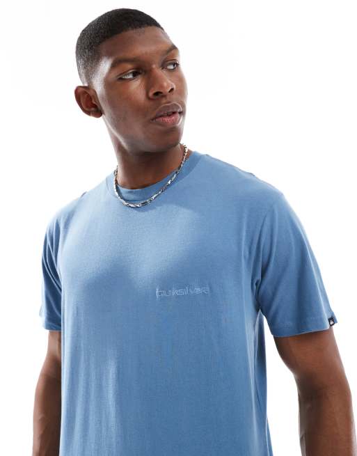 Quiksilver - T-shirt à manches courtes - Bleu cornet