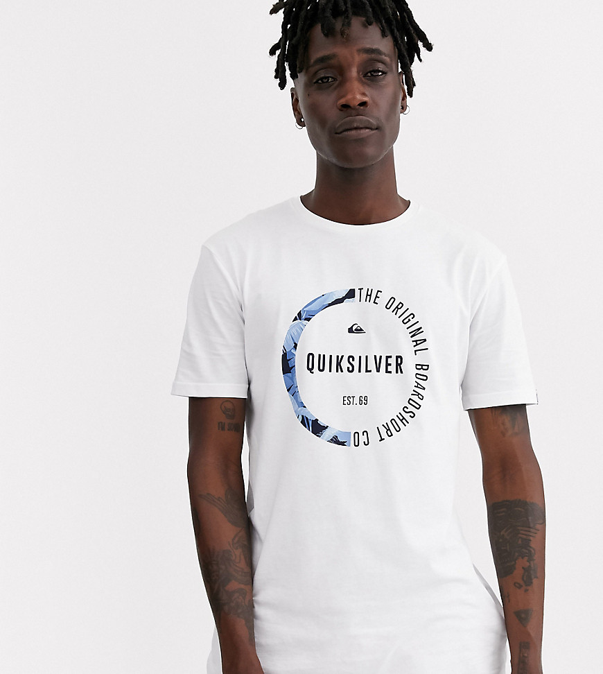 Quiksilver - T-shirt met korte mouwen in wit