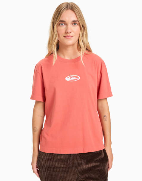 Quiksilver - T-shirt standard manches courtes - Rouge minéral - view 1