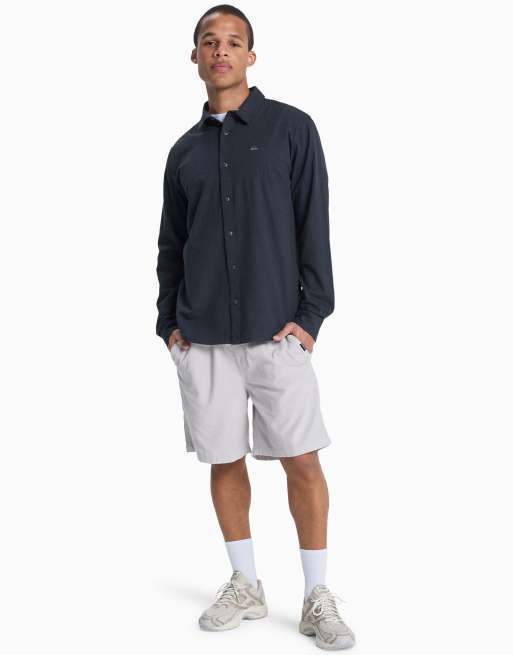 Quiksilver - Taxer - Short 18 pouces en velours côtelé - Gris, 4 de 4