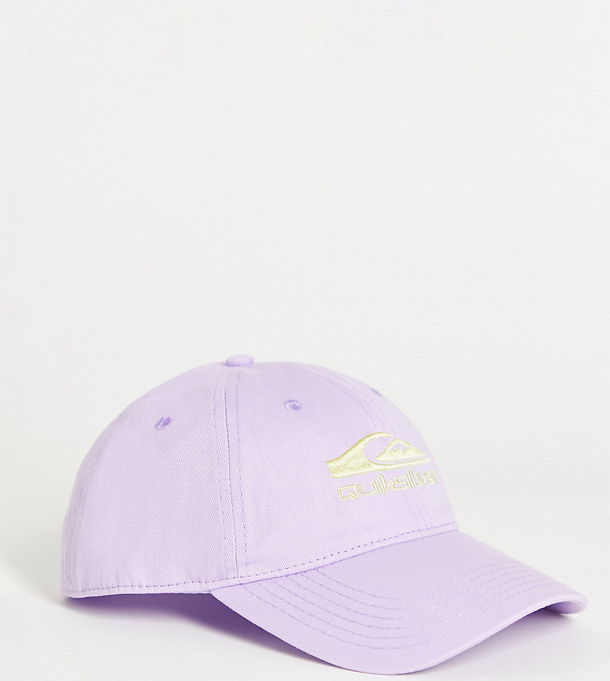 Quiksilver The Baseball Cap In Purple - Exclusive To Asos