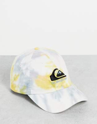 Quiksilver The Baseball Cap In Tie Dye Pink Exclusive At Asos In Pink