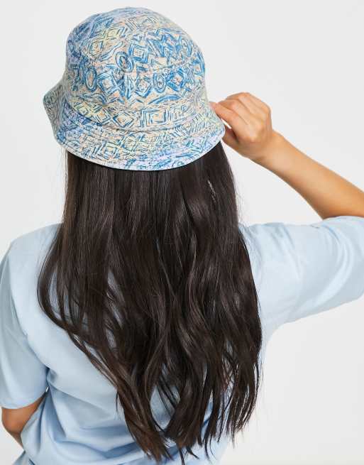 Quiksilver - The Classic - Bucket hat in blauw, exclusief bij ASOS, 2 van 4
