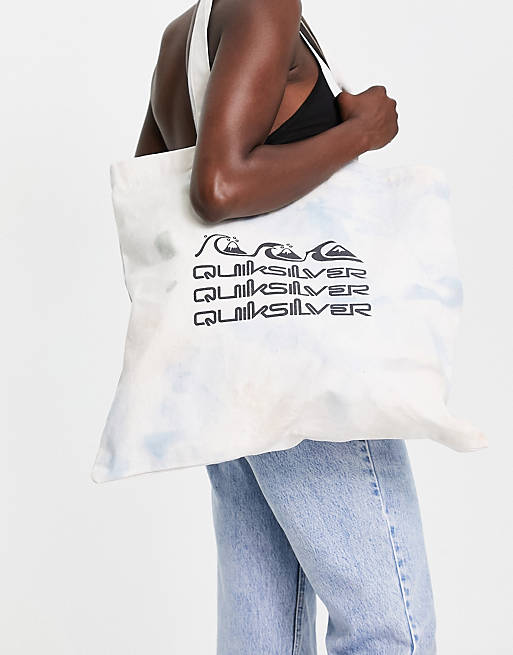 Classic bag | in tie ASOS dye Quiksilver blue tote The