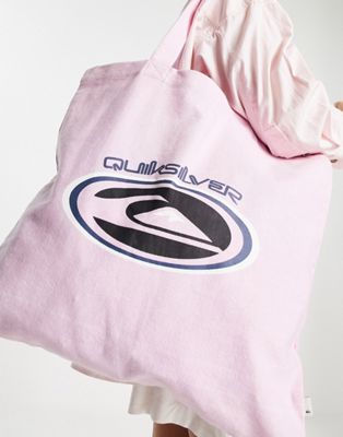 Quiksilver The Classic tote bag in pink Exclusive at ASOS