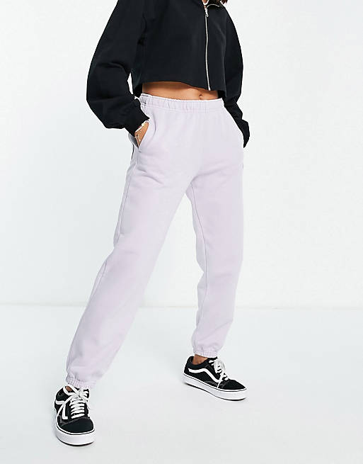 Quiksilver The Fleece joggers in lilac