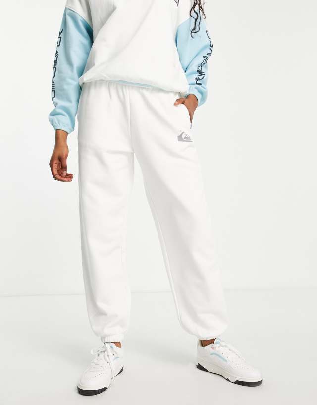 Quiksilver The Fleece sweatpants in cream