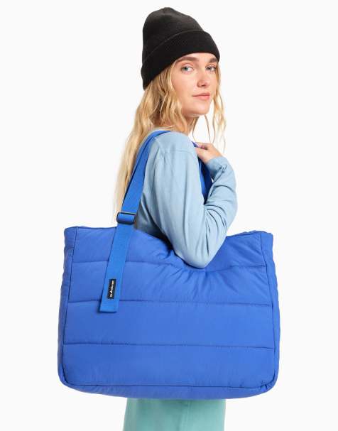 Quiksilver – The Puffy – Schultertasche in Surf The Web-Lila - view 1