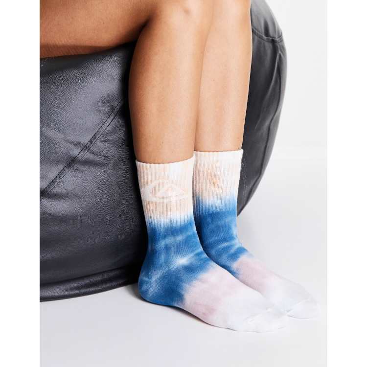 Quiksilver The tie dye socks in blue