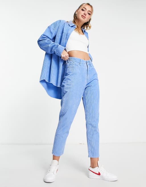 Quiksilver - Timeless - Corduroy broek in blauw