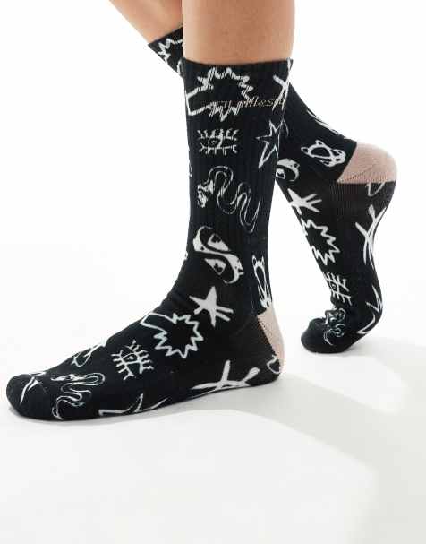 Quiksilver Uni crew socks in black - view 1