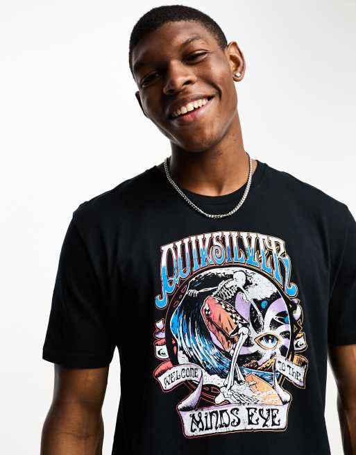 Quiksilver – Urban Volcano – Svart t-shirt, 4 av 4