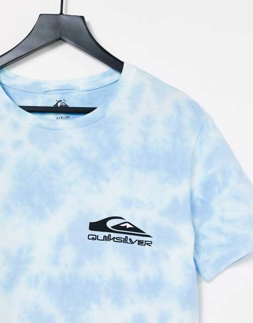 Quiksilver - Wave Project - T-shirt effet tie-dye - Bleu - Exclusivité ASOS, 4 de 4