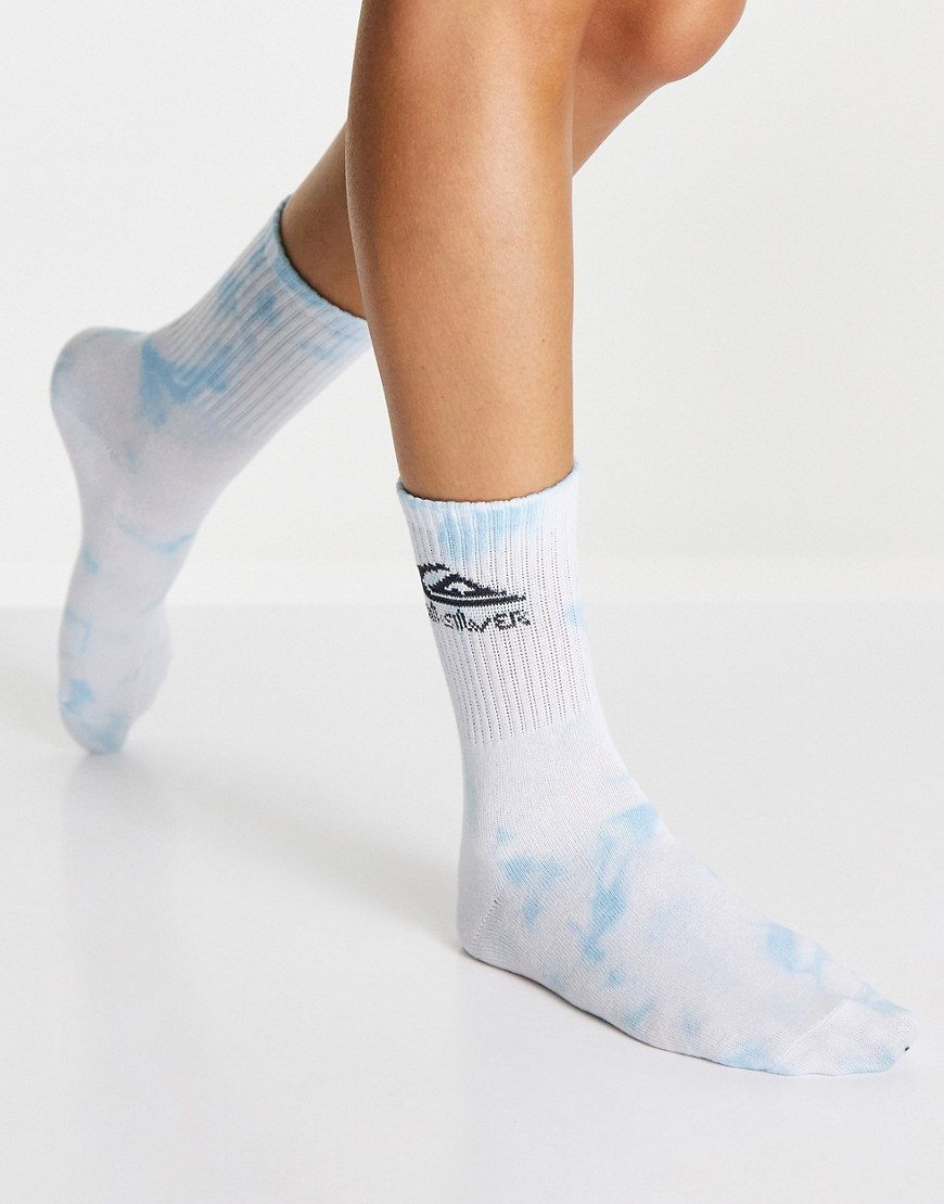 Quiksilver Wavepro socks in pastel blue-Blues