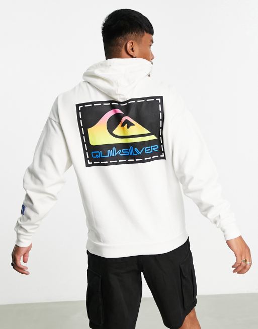 Quiksilver discount white hoodie