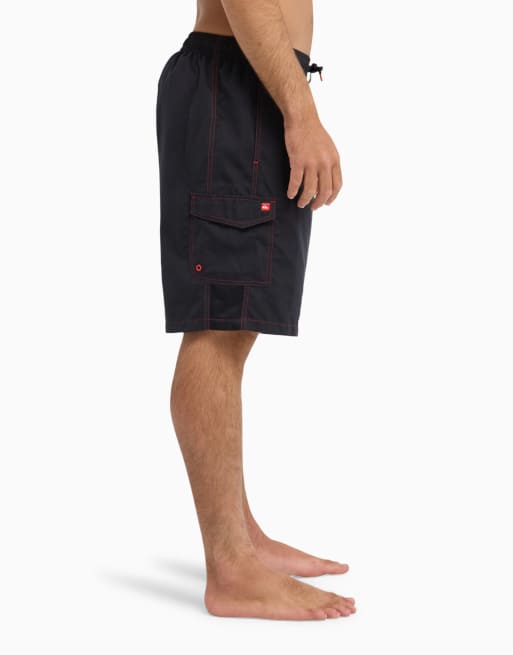 Quiksilver - YG Last tance volley - Short de bain 21 pouces - Noir, 3 de 4