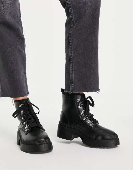 asos lace up ankle boots