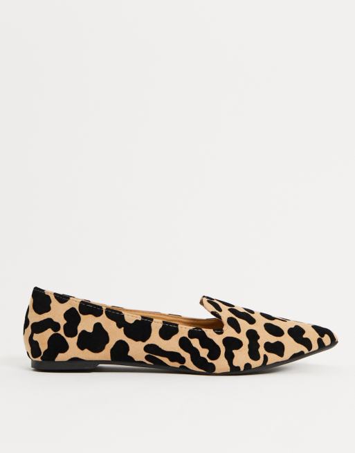 Qupid flat shoes in leopard