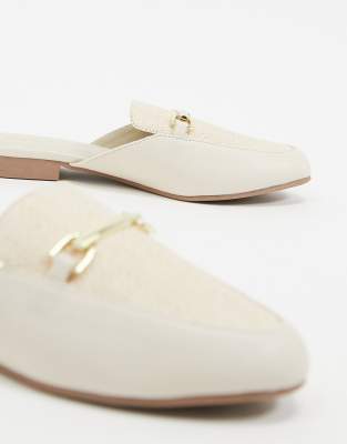 qupid woven mules