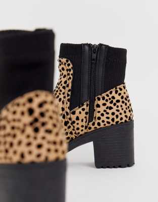 qupid leopard shoes
