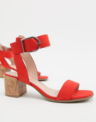 qupid red heels