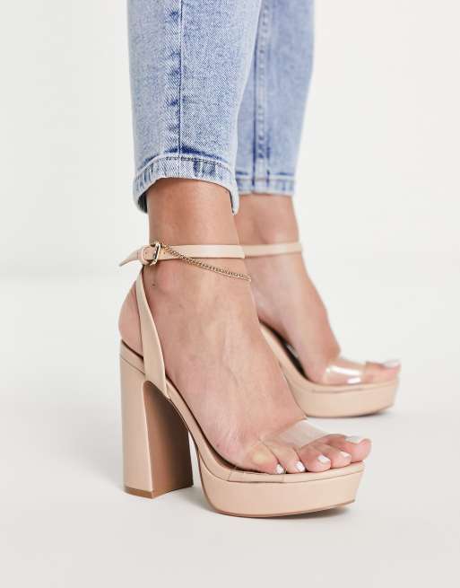 Qupid store platform sandals