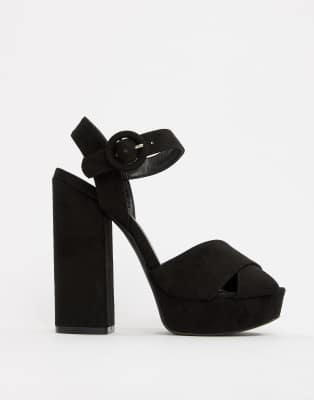 qupid platform sandals