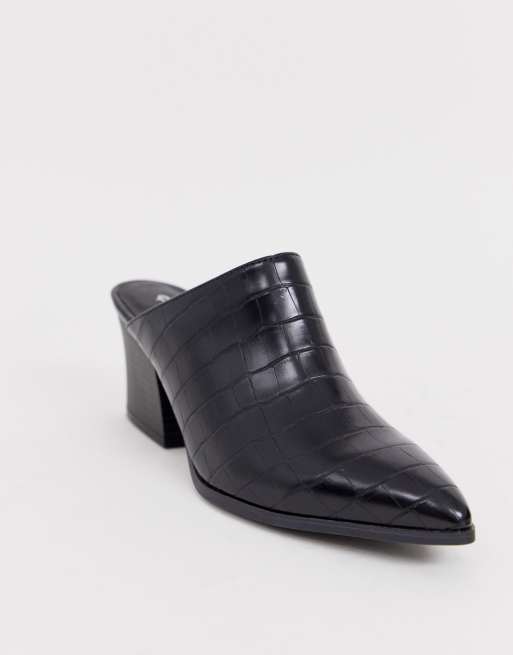 Qupid store black mules