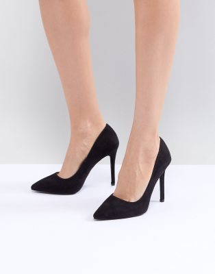 qupid pointed high heeled shoes