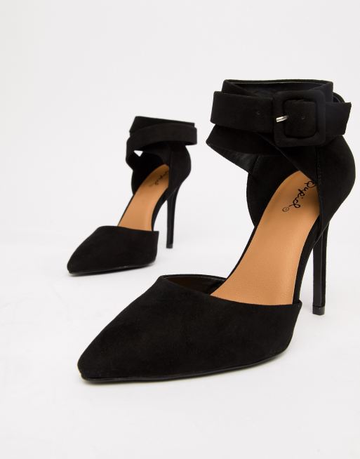 QUPID Pointed High Heels ASOS