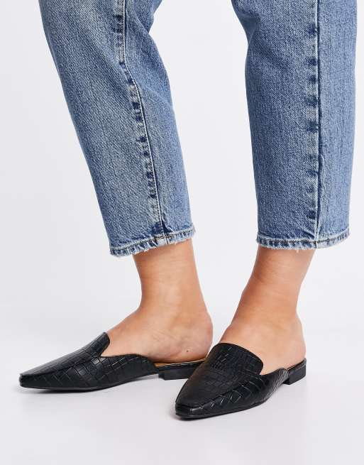 Qupid store black flats