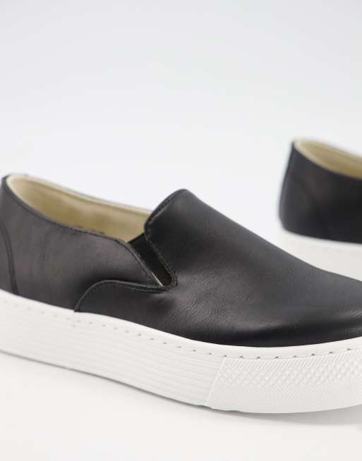 Slip on sale flat form