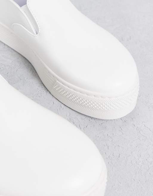 QUPID slip on sneakers in white ASOS