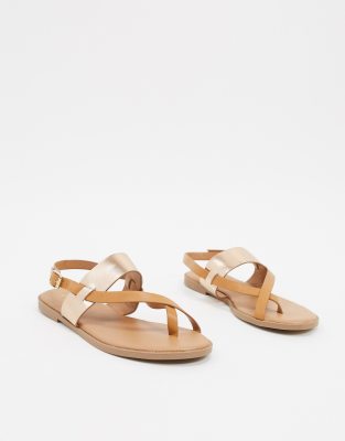 qupid flat sandals